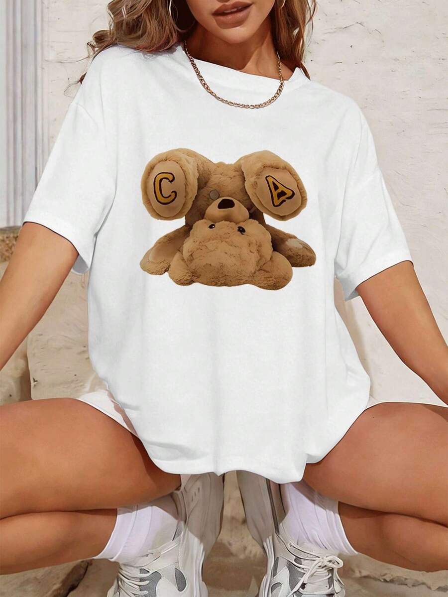 Women T-Shirts - White - View 1