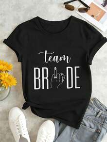 Women T-Shirts - Black - View 1