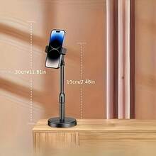 Adjustable Rotatable Phone Stand, Angle Adjustable, Durable ABS Plastic Material, Live Streaming Phone Holder, Stable Base, Non-Slip Cute Desktop Phone Stand, Foldable, Suitable For IPhone And All Phone Models - Multiple Styles - View 11