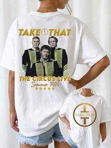 Take That The Circus Live Summer 2026 Concert T-Shirt - White - View 1