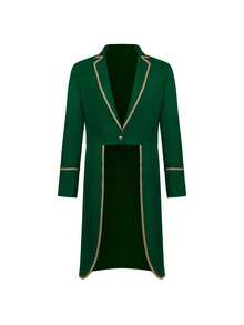 Cosplay Clothing - Vintage Gold-trimmed Tuxedo Green - View 6