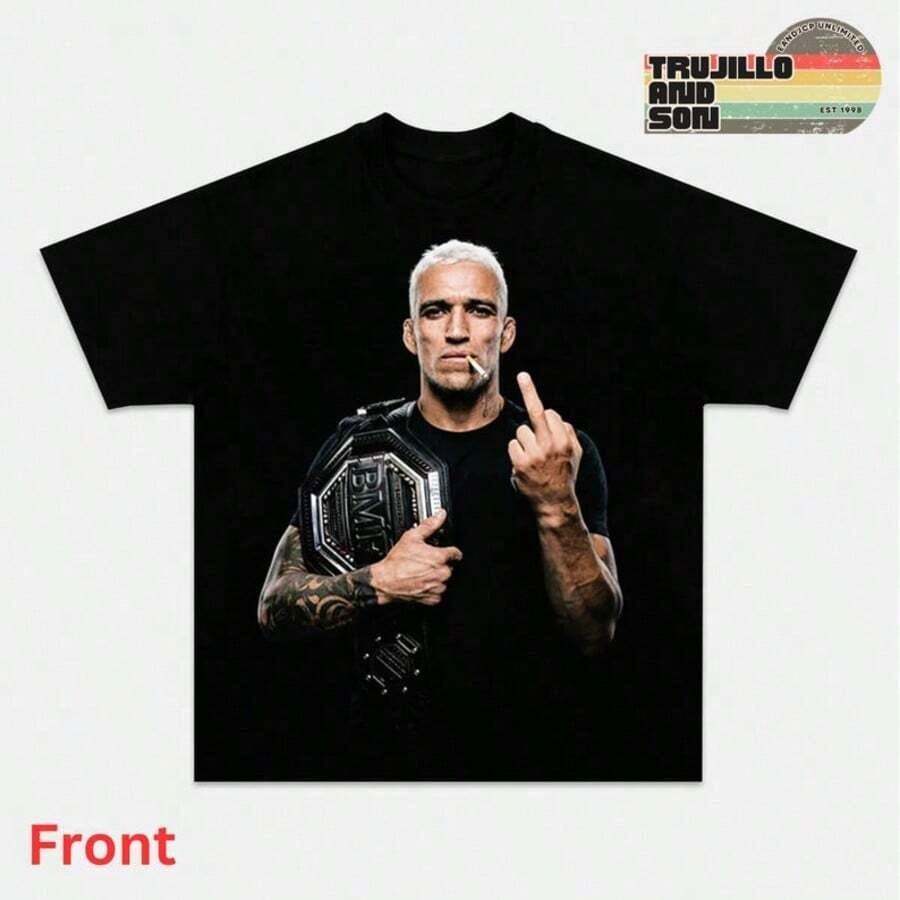 1 Vintage Cowboy Style T-Shirt, Graphic Tee, Gift For Fans, T-Shirt, Retro Hip-Hop And Country Fusion Tee, 180g 100% Cotton. - 黑色 3 - 查看 1