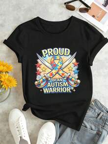 Women T-Shirts - Black - View 1