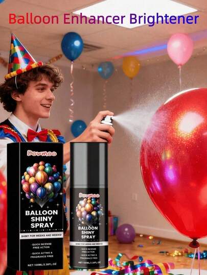 Balloon Shine Enhancer - Balloon Lasting Glossy Appearance Polish Brightening Spray