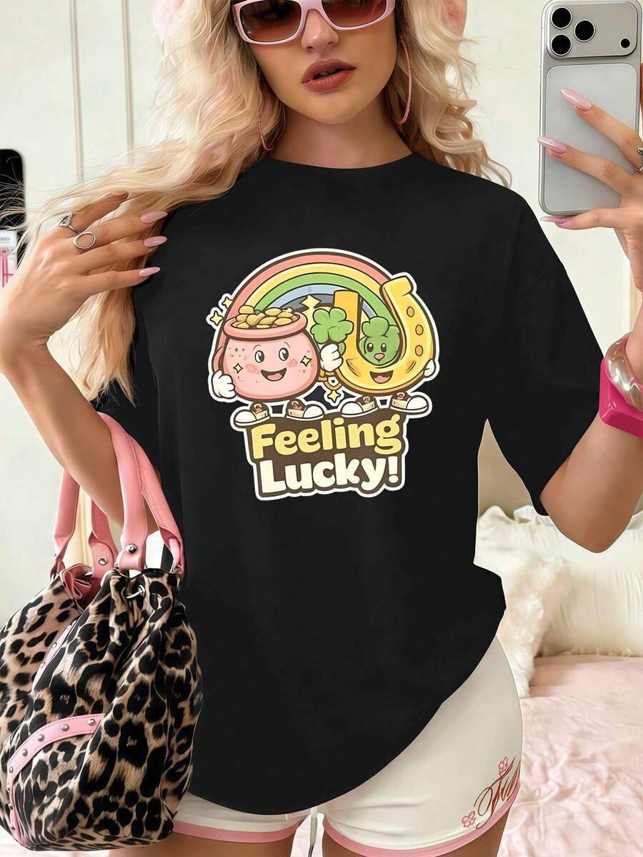 Women T-Shirts - Black - View 1