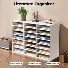 YUNRUX File Racks - White - View 11