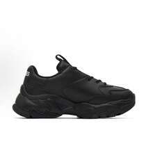 MLB Big Ball Chunky Chunky Sneakers, Classic Upgraded Version, Retro Print, Low-Top Athletic Casual Shoes, Unisex Style. - Black and White 3ASHC104N-50BKS - View 2
