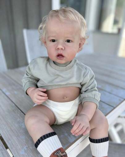 New  Reborn Baby Dolls 20 Inch 50 CM Realistic Newborn Baby Toddler Doll With Full Body Vinyl Liam Boy Lifelike Baby Dolls Birthday And Xmas Gift For Kids