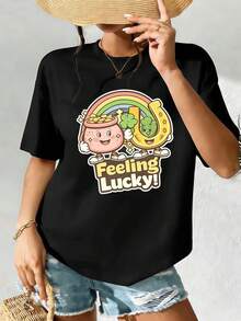 Women T-Shirts - Black - View 2