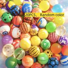 30mm High Elasticity Rubber Balls Bulk Pack, Multi-Color Assorted, Super Bouncy, Suitable For Party Favors, Vending Machine Refills, Carnival Prizes - Random - View 13