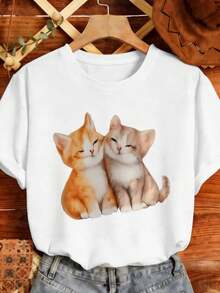 Women T-Shirts - White - View 2