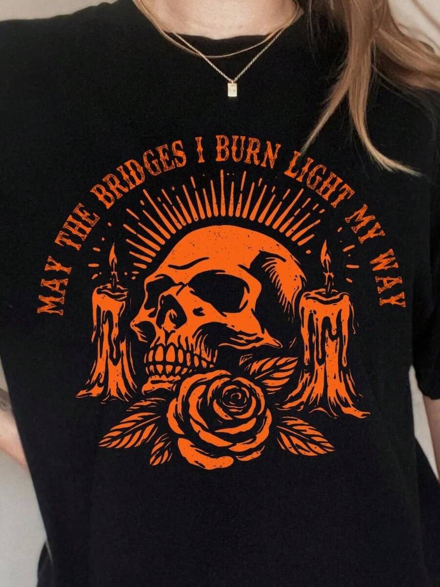 Women T-Shirts - Black - View 1