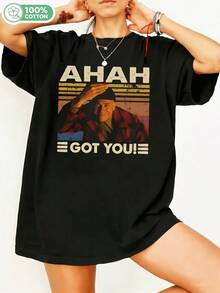 Women T-Shirts - Black - View 1