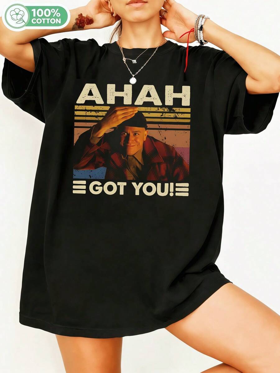 Women T-Shirts - Black - View 1
