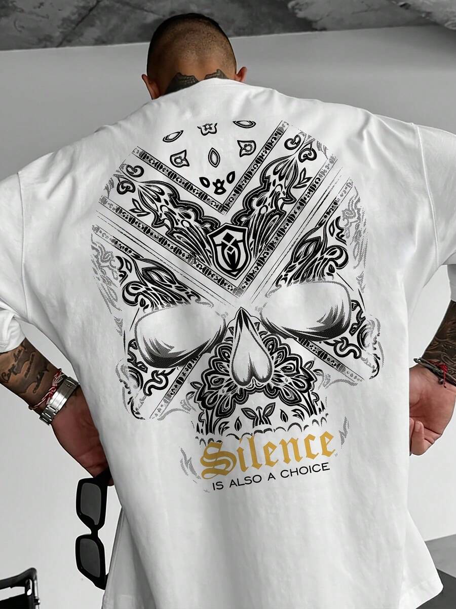 Camiseta unisex% algodón, modelo 2026, lavable aáquina, cómoda para todas las estaciones, adecuada para deportes al aire libre, fiestas en la playa y uso diario, con un diseño novedoso y estilo moderno, ¡tu mejor elección! - Blanco - Ver 1