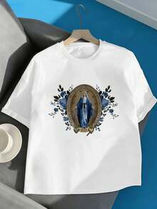 Women T-Shirts - White - View 2
