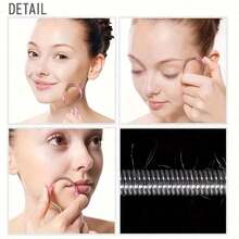 1 Painless Female Facial Epilator Device, Portable Spring Roller Epilator Remover, Lightweight Upper Lip, Chin, Face & Neck Hair Removal Tool - Simple To Use, Wax Hair Removal, Epilator Facial - Multicolor - View 2