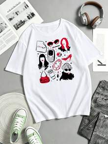 Women T-Shirts - White - View 1