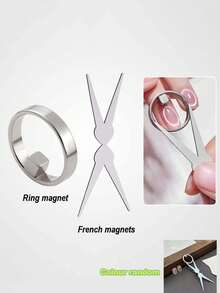 Dụng cụ vẽ móng mắt mèo, dụng cụ đa chức năng với nam châm mạnh, thích hợp cho người mới bắt đầu dễ dàng tạo kiểu móng mắt mèo rỗng, nam châm tròn chuyên nghiệp có thể tạo hiệu ứng tròn ngay lập tức. - Nhiều màu - Xem 12