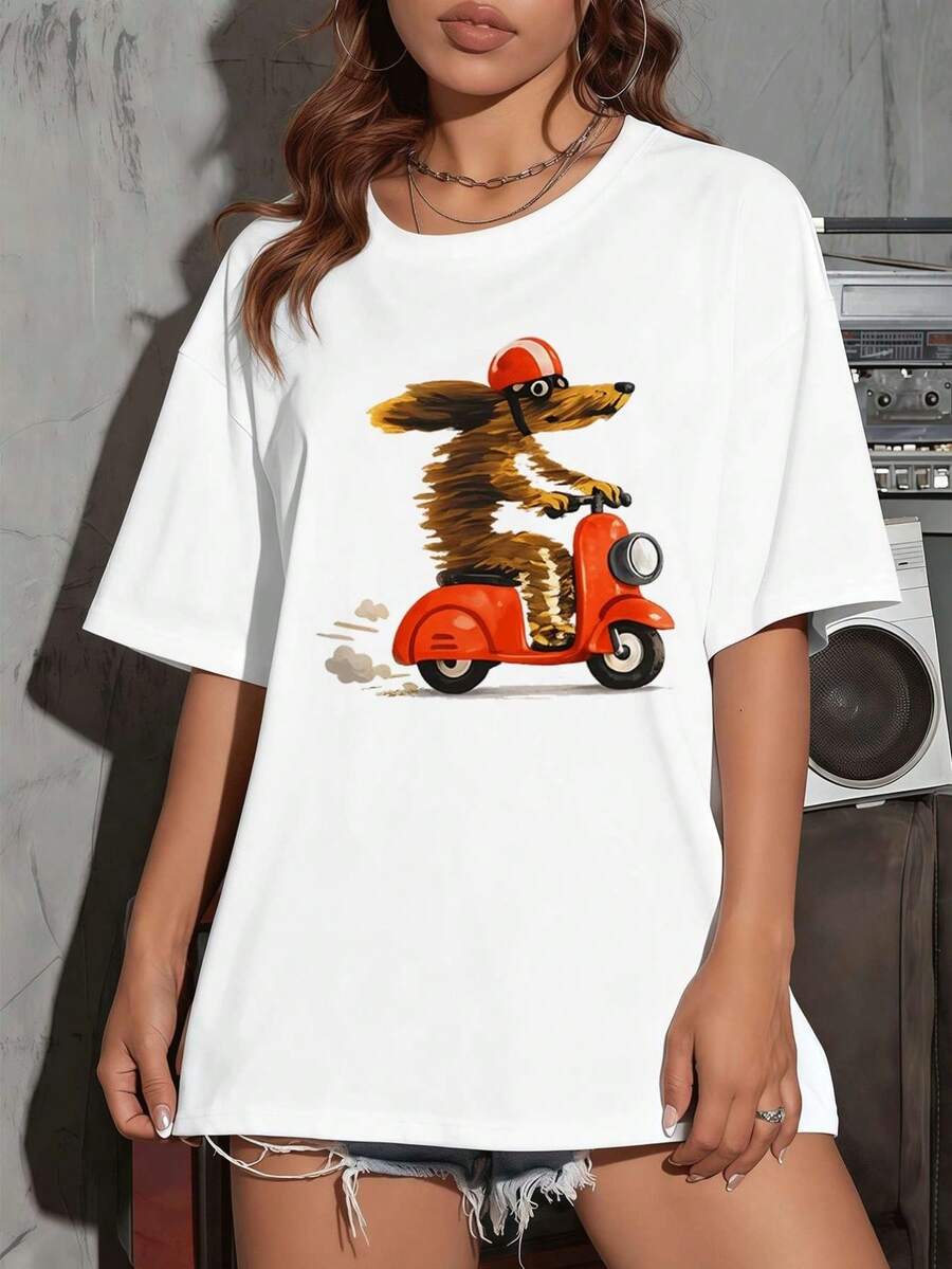 Women T-Shirts - White - View 1
