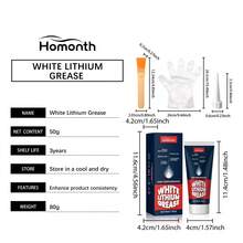 Homonth 四件套（50克保养除锈剂 + 1个刷子 + 1副手套 + 1个喷嘴）汽车多用途润滑脂四件套除锈剂金属表面清洁保养 - A - 查看 6