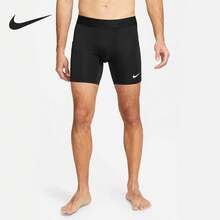 Nike 夏季新款Dri-FIT速乾運動健身男子褲緊身短褲 - 黑色 - 查看 2