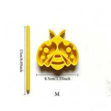 1 Set Dispensador de agua con forma de abeja lindo y creativo para decoración de jardín. Dispensador de agua para jardín exterior rellenable con agua. - Bebedor de agua de abeja - Ver 12