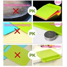 1-In-1 Anti-Slip Chopping Board And Food Storage Container - Heavy-Duty Movable Chopping Board, Knife Slot, For Indoor/Kitchen, Camping, Picnic Use, Pink/Black Design - Space-Saving Durable Kitchen Gadget, Kitchen Organizer And Storage - View 3