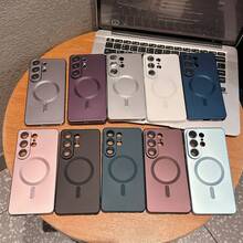 这款奢华磁吸手机壳兼容三星 Galaxy S24、S25、S22、S23 Ultra Plus、S20、S21 FE、Note 20、A35、A55、A05、A15 等机型，采用柔软的 TPU 材质，同时也兼容 17、Air、16、E、15、14、13、12、11 Pro Max Plus 等机型。 - 深藍色 - 查看 5