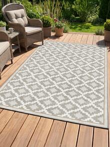 1pc 850gsm Crystal Velvet Area Rug, Non-Slip Indoor Outdoor Carpet, Soft Floor Mat For Garden, Courtyard, Porch, Doorway, Deck, Balcony, Backyard, Home Decor - A - View 12