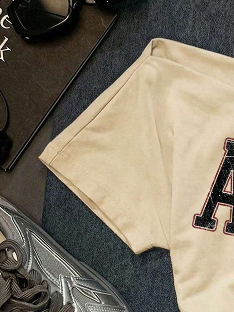 Camiseta de mujer de punto a rayas con hombros descubiertos - Albaricoque - Añade 6