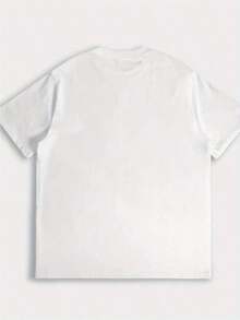1 pieza de ropa para educadores - Camisa de maestro con letras del alfabeto y bonitos patrones de animales sobre fondo negro - Adecuada para jardín de infantes, preescolar, guardería y escuela primaria - Lavable a máquina - Regalo de cumpleaños - Colección de regreso a clases, disfraz de maestro, material suave, diseño divertido, exclusivo para maestros de preescolar - 180g 100% algodón suave - L Blanco - Ver 4