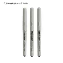 2/3/4支細線繪圖墨水筆套組 - 描筆，筆尖尺寸 0.2/0.3/0.4/0.5mm，適用於細緻素描、相簿、日記、輪廓線、流暢花卉與手繪藝術作品，返校季 - 多色 - 查看 15