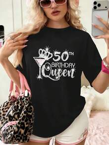 Women T-Shirts - Black - View 1