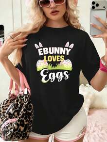 Women T-Shirts - Black - View 1