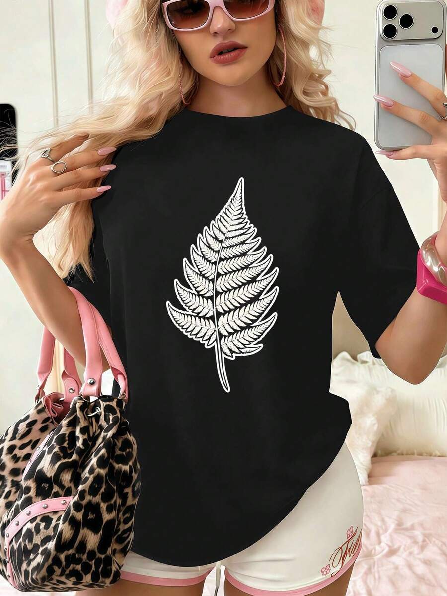 Women T-Shirts - Black - View 1