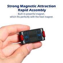 Foldable Strong Magnetic Zinc Alloy Sports Camera Quick Release Connector, Universal Camera Socket And Plug, Suitable For Osmo Action 360/5 Pro/4/3, Tripod & Selfie Stick Compatible - View 9