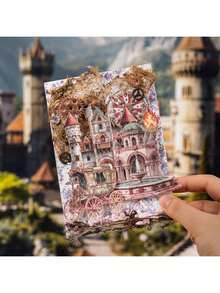 (6 Assorted Designs) 1 Pack Of 15pcs Vintage Character Stickers, Creative Aesthetic Stickers, DIY Decorative Collage Materials, Holiday Gifts, Personalized Scrapbooking School Supplies - European Imperial History - View 9