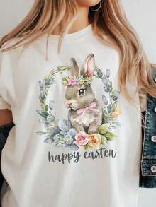 Cinturn de Pascua B1Ow S1HI1ROquette Cinturn de Pascua S1Cinturn de PascuA1 Pastel de Pascua Feliz Cinturn de Pascua Orejas de Conejo B1Ow. - Blanco - Ver 2