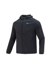 Nike Chaqueta/Prenda de abrigo para hombre AS M NK IMP LGHT WINDRNNER JKT Chaqueta informal de tejido para deportes al aire libre FB7541-010 - FB7541-010 - Ver 1