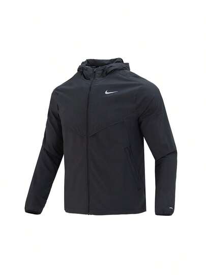 Nike Áo khoác nam/Áo khoác ngoài AS M NK IMP LGHT WINDRNNER JKT Áo khoác thể thao ngoài trời thường ngày dệt kim FB7541-010
