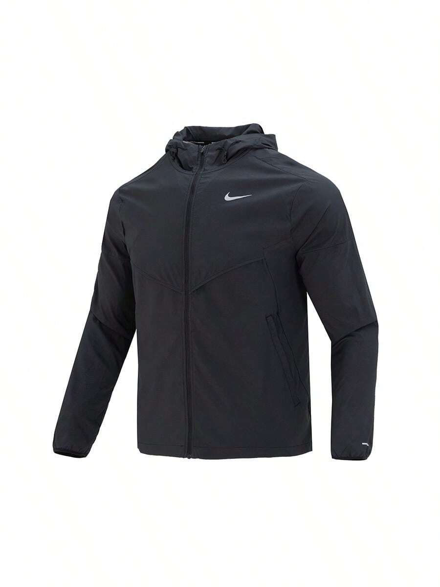 Nike Chaqueta/Prenda de abrigo para hombre AS M NK IMP LGHT WINDRNNER JKT Chaqueta informal de tejido para deportes al aire libre FB7541-010 - FB7541-010 - Ver 1