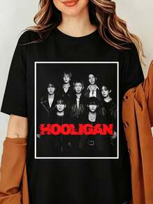 Women T-Shirts - Black - View 1