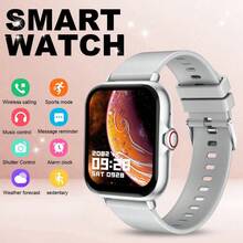 SmartWatch 新款熱銷智慧手錶：中性矽膠錶帶，具備接聽/撥號、計步、卡路里追蹤、多種運動模式、遠程拍照、音樂控制、鬧鐘提醒與訊息通知功能。180mAh 鋰電池多功能運動智慧手錶，適合作為情侶、長輩、朋友、同學等的節日禮物 - 彩色 - 查看 18