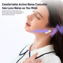 Honor 荣耀精选 X7 Lite 真无线耳机，主动降噪 (ANC)，38 小时超长续航，10mm 动圈单元，AI ENC 通话降噪，蓝牙 5.4，双设备连接，IP54 防水防尘 - 查看 4