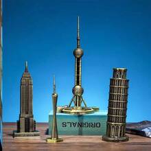 Modern Decorative Model, Car Ferris Wheel Model, Office Desktop Decor - View 4