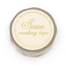 SAIEN 箔シリーズ Coffee Time 15ｍｍ×7ｍ - コーヒータイム - チェックする 1