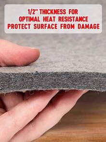 Ortable Felt Ironing Board And Ironing Mat - Heat-Resistant And Insulated, Suitable For Steam Ironing, Diy Quilting, And Sewing. Compact Ironing Surface, Compatible With Desktops And Beds, Suitable For Ironing Fabrics, Quilts, And Clothing. - Multicolor - View 8