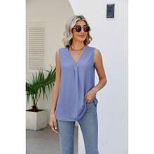 Women Tops - Blue - View 4