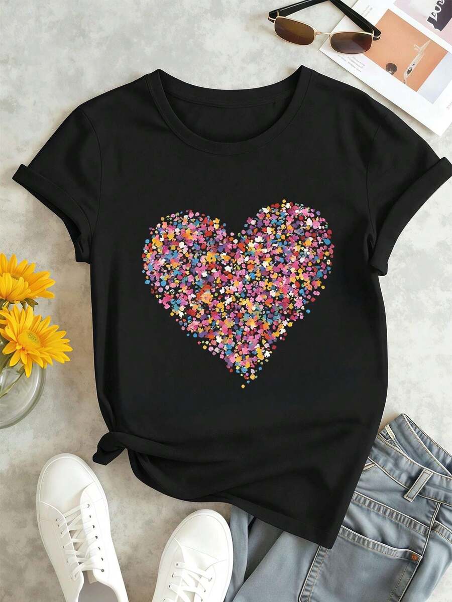 Women T-Shirts - Black - View 1